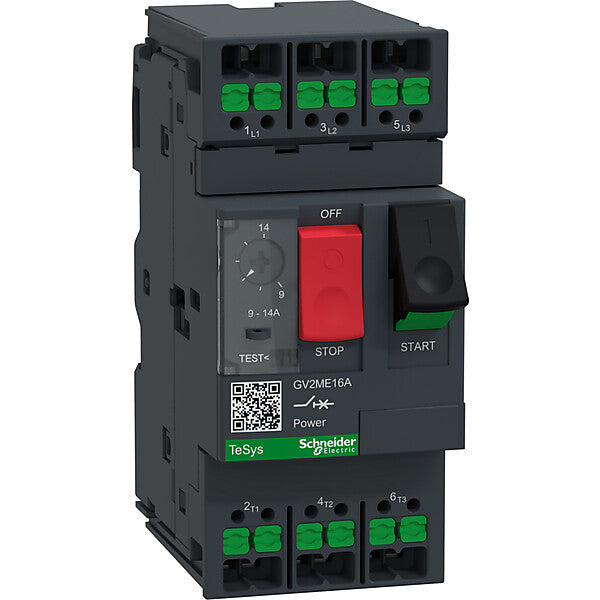 Schneider Electric Motorschutzschalter 9-14A Snapin GV2ME16A
